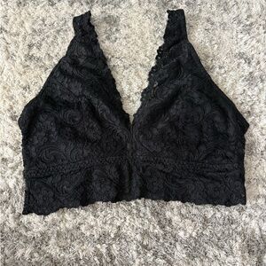 Elegant Black Lace Bralette